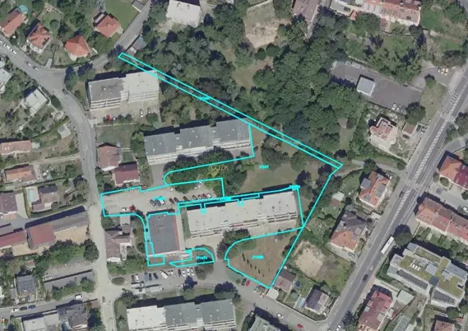 Dražba pozemku, Praha, 5412 m2