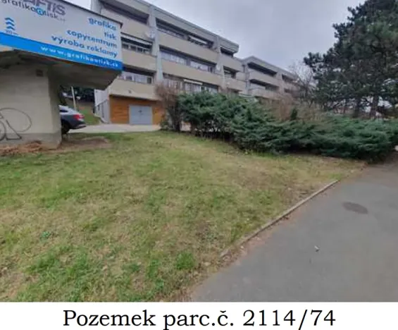 Dražba pozemku, Praha, 5412 m2