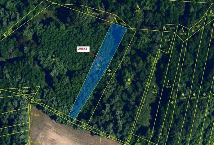 Dražba pozemku, Ivančice, 1010 m2