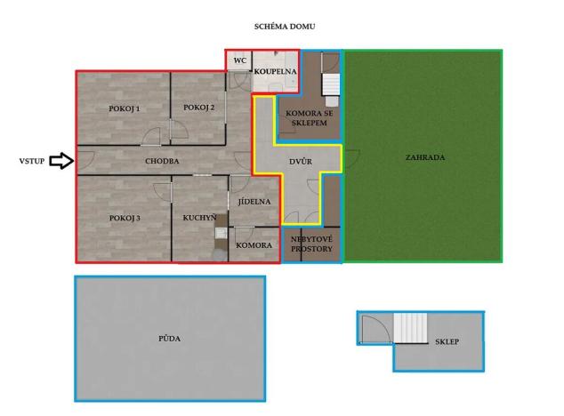 Prodej rodinného domu, Hrušovany u Brna, Jana Koziny, 116 m2