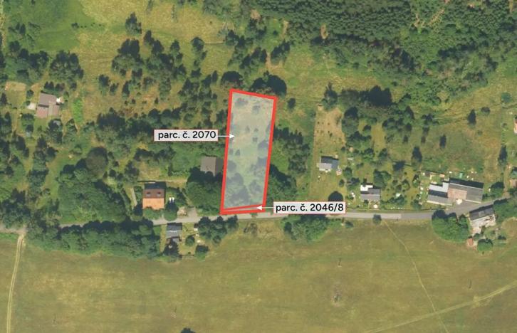 Prodej pozemku pro bydlení, Mikulášovice, 2981 m2