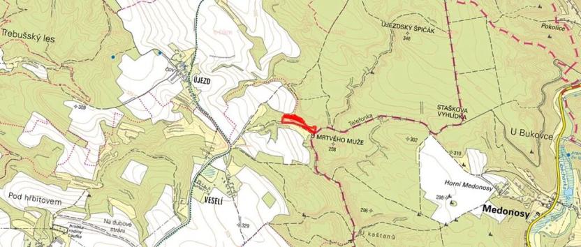 Prodej louky, Štětí, 16044 m2