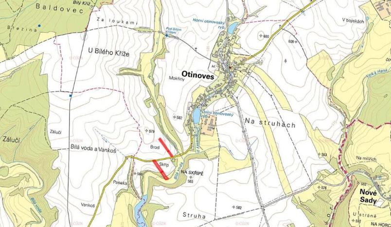 Prodej pole, Otinoves, 10036 m2