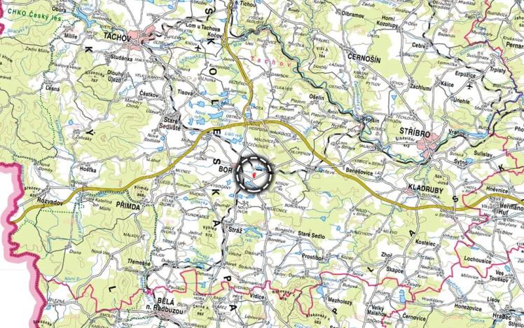 Prodej pole, Bor, 14739 m2