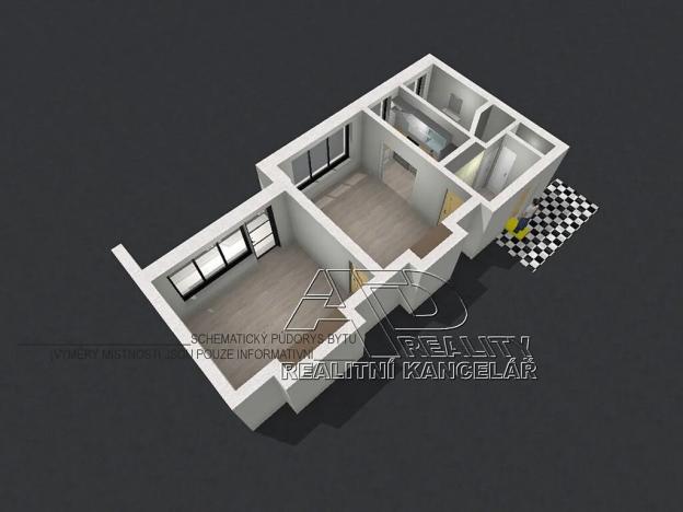 Prodej bytu 2+kk, Praha - Vršovice, Kišiněvská, 48 m2