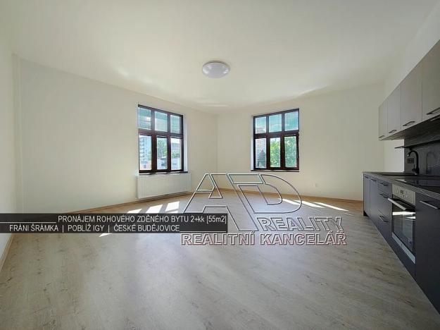 Pronájem bytu 2+kk, České Budějovice, Fráni Šrámka, 53 m2