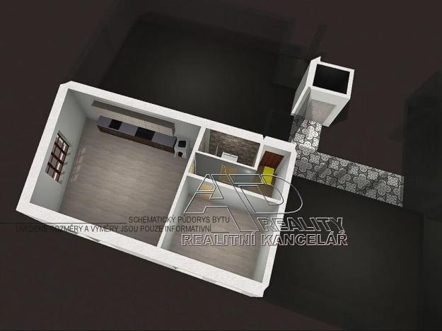 Pronájem bytu 2+kk, České Budějovice, Fráni Šrámka, 53 m2