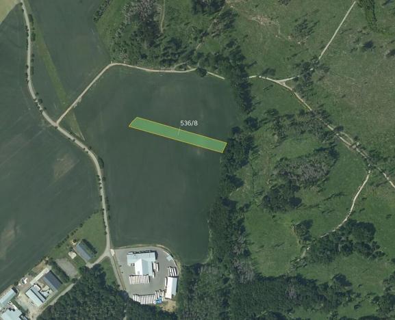 Prodej pole, Újezd u Černé Hory, 4226 m2