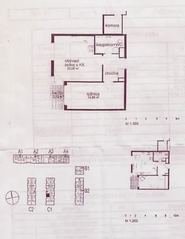Prodej bytu 2+kk, Praha - Troja, Hnězdenská, 48 m2