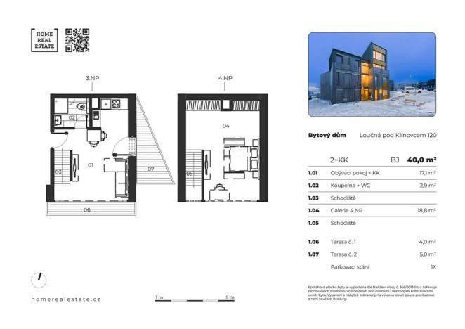 Prodej bytu 2+kk, Loučná pod Klínovcem, 40 m2