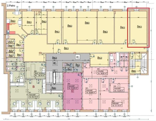 Pronájem kanceláře, Sedliště, 26 m2