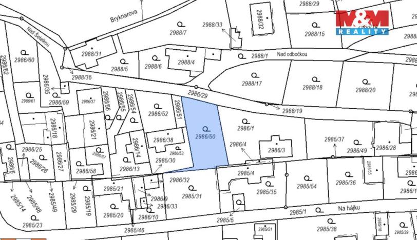 Prodej pozemku pro bydlení, Praha, Nad Šetelkou, 265 m2