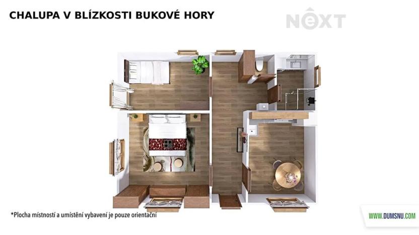 Prodej ubytování, Písařov, 55 m2