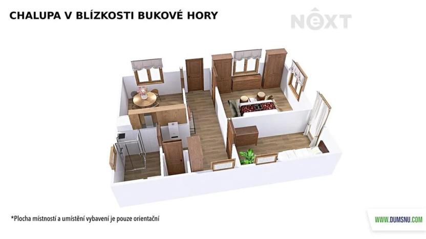 Prodej ubytování, Písařov, 55 m2