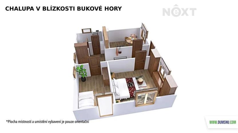 Prodej chalupy, Písařov, 55 m2