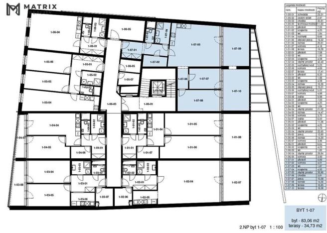 Pronájem bytu 3+kk, Praha - Libeň, Primátorská, 118 m2