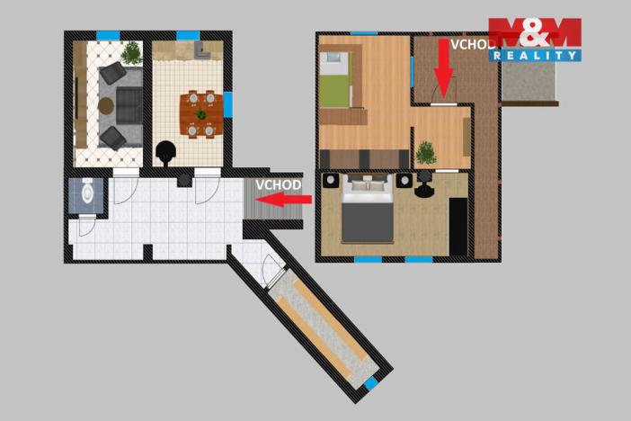 Prodej chaty, Třebovle - Království, 50 m2