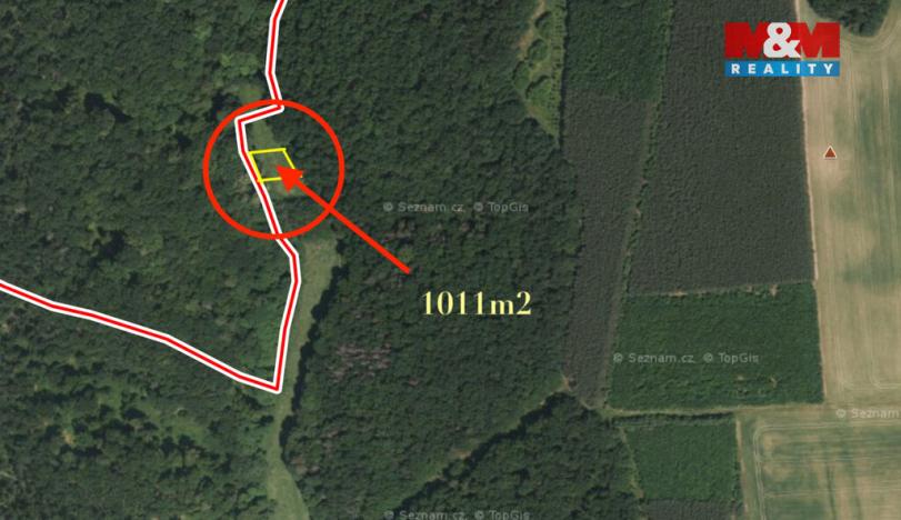 Prodej louky, Střelice, 3211 m2