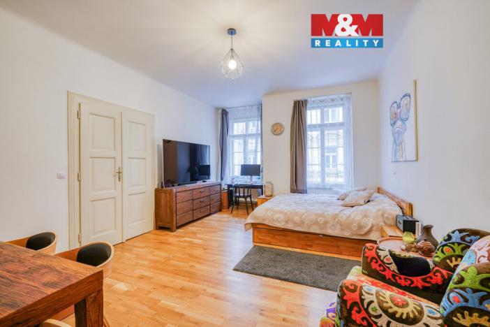 Prodej bytu 2+kk, Praha - Nové Město, Ve Smečkách, 89 m2