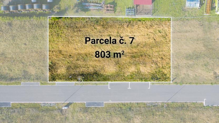 Prodej pozemku, Nedomice, 803 m2