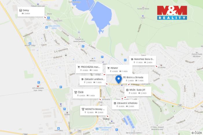 Prodej bytu 2+1, Doksy, Sokolská, 54 m2