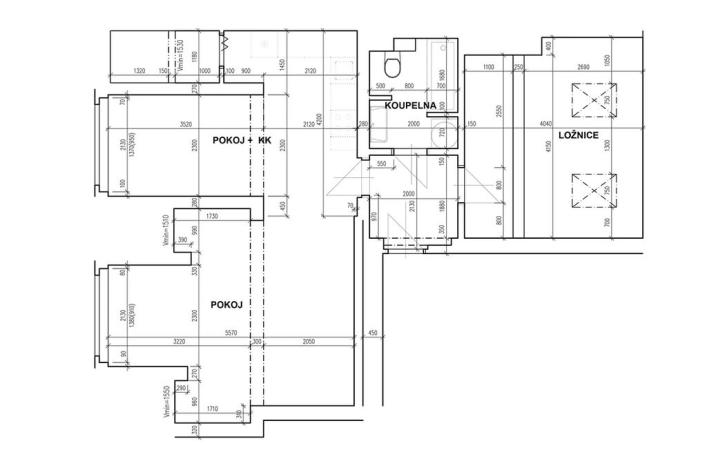 Pronájem bytu 2+kk, Hradec Králové, třída Karla IV., 69 m2