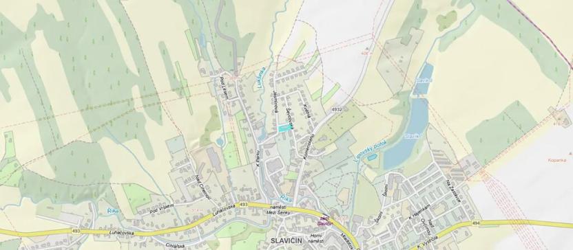 Dražba pozemku, Slavičín, 779 m2