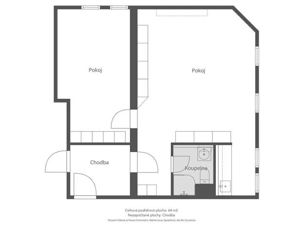 Prodej kanceláře, Praha - Suchdol, K Horoměřicům, 64 m2