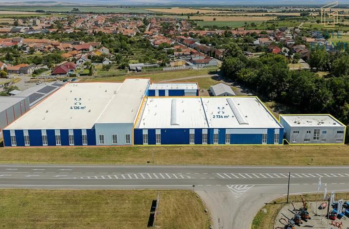 Pronájem výrobních prostor, Hrušky, Na aleji, 6941 m2