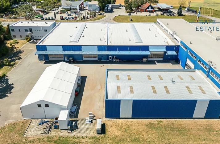 Pronájem výrobních prostor, Hrušky, Na aleji, 6941 m2