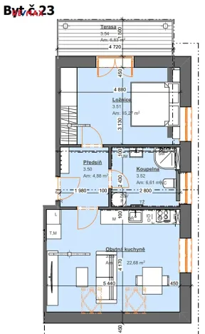 Prodej bytu 2+kk, Vrbno pod Pradědem, Žižkova, 49 m2