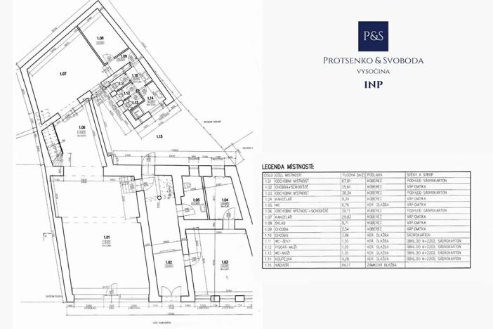 Prodej činžovního domu, Jihlava, Komenského, 438 m2