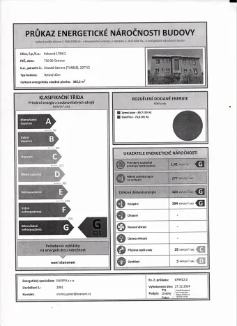 Prodej činžovního domu, Ostrava, Koksová, 385 m2
