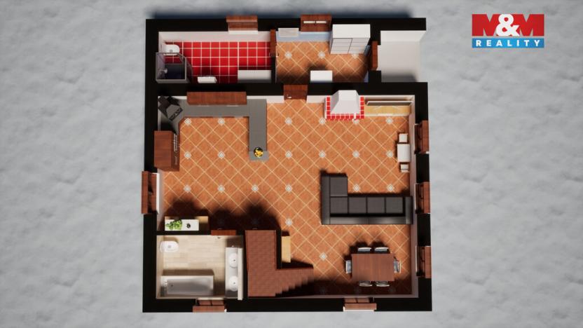 Prodej rodinného domu, Chuderov - Žežice, 182 m2