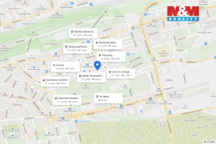 Prodej bytu 2+kk, Praha, V kapslovně, 58 m2