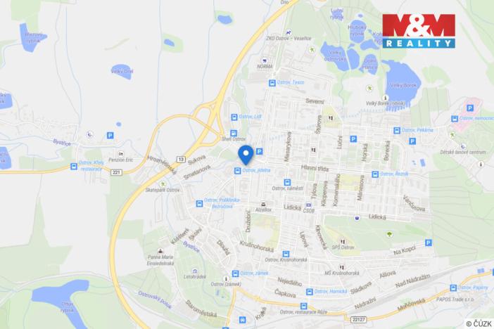 Prodej garáže, Ostrov, Jáchymovská, 21 m2