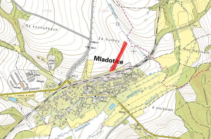 Prodej pozemku pro bydlení, Mladotice, 6693 m2