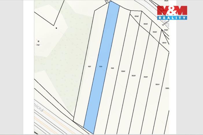 Prodej pole, Most, Teplická, 2383 m2