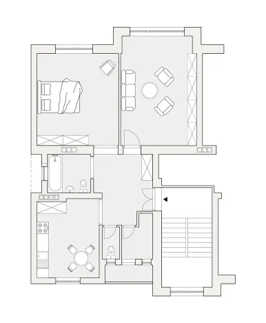 Prodej bytu 3+kk, Pardubice, Svobody, 75 m2
