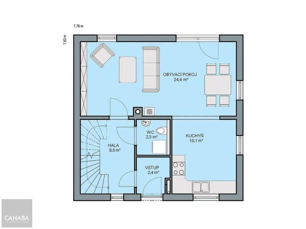 Prodej rodinného domu, Mladá Boleslav, 96 m2