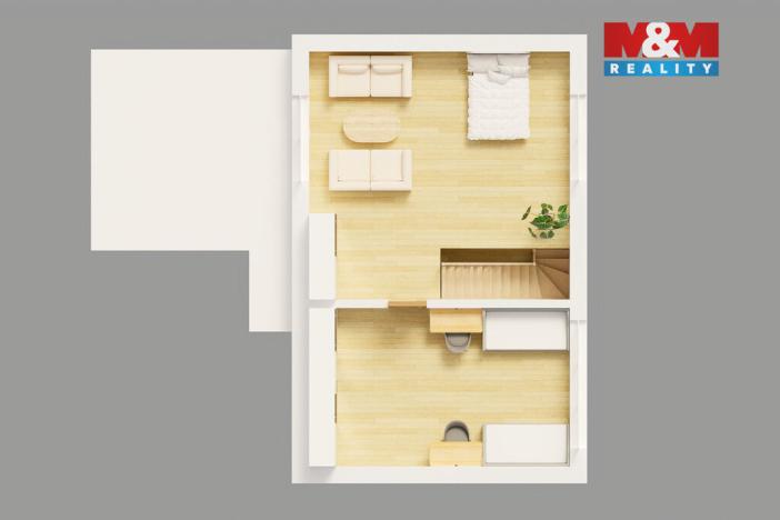 Pronájem rodinného domu, Brandýs nad Labem-Stará Boleslav - Stará Boleslav, Železná, 128 m2