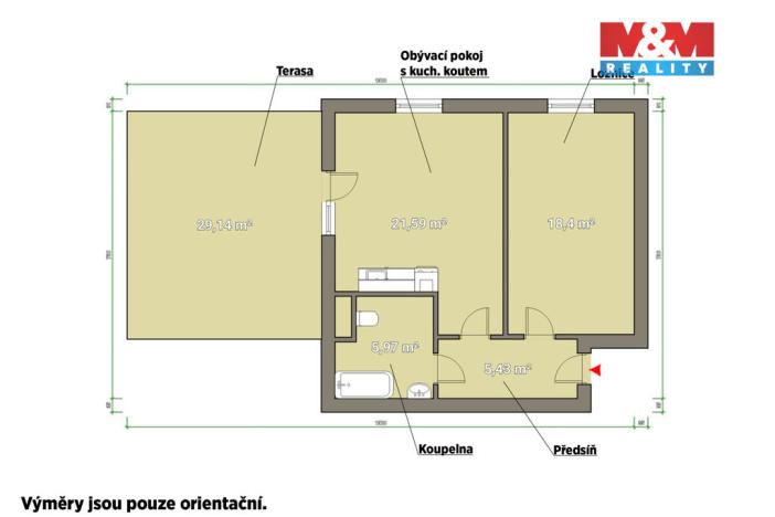 Pronájem bytu 2+kk, Plzeň - Východní Předměstí, Železniční, 78 m2