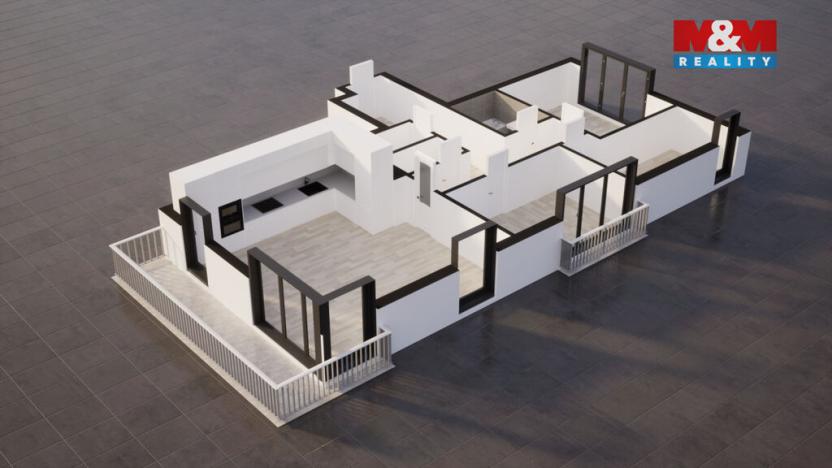 Pronájem bytu 4+kk, Praha, Šenácká, 95 m2