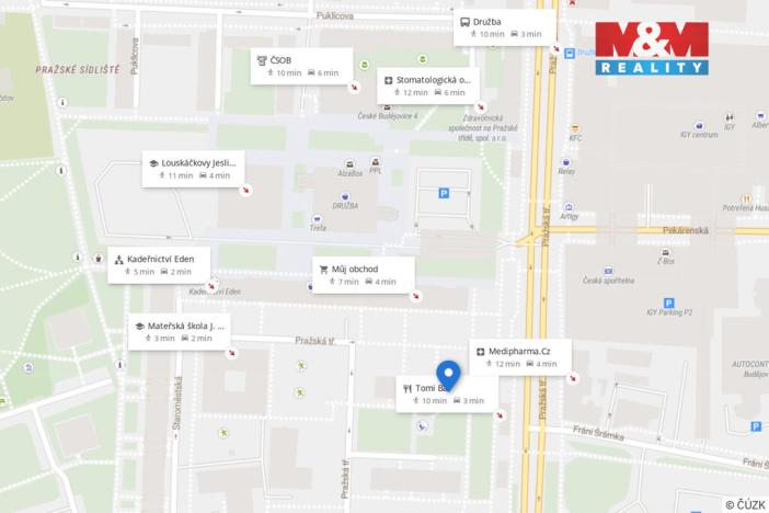 Prodej bytu 2+1, České Budějovice - České Budějovice 3, Pražská tř., 65 m2