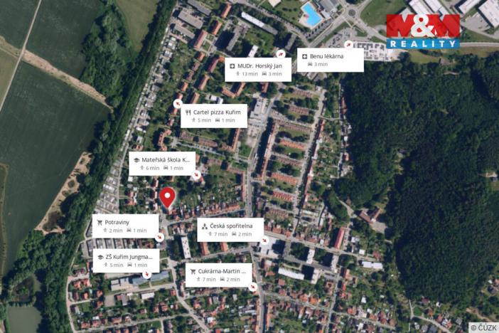 Prodej rodinného domu, Kuřim, Jungmannova, 97 m2