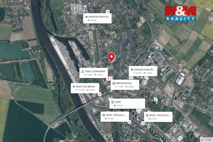 Prodej bytu 1+kk, Mělník, Sokolská, 43 m2