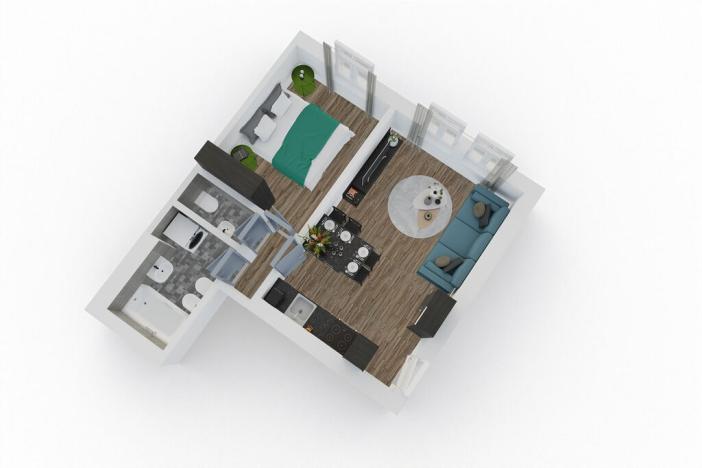 Pronájem bytu 2+kk, Praha - Nové Město, Spálená, 47 m2