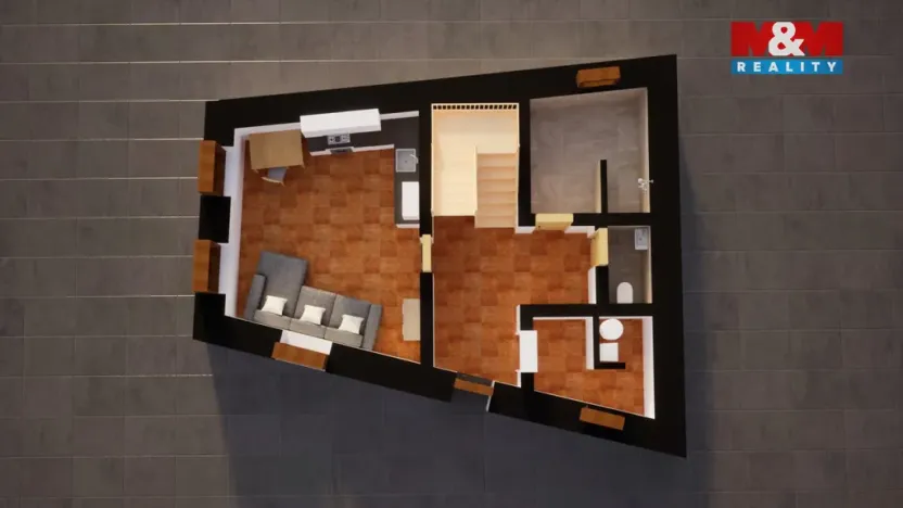 Prodej chalupy, Krupka, Cínová, 130 m2