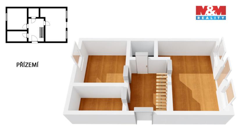 Prodej chaty, Nová Ves, 90 m2