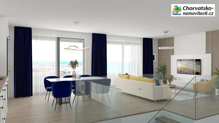 Prodej bytu 3+kk, Povljana, Chorvatsko, 88 m2